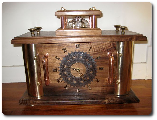 Steampunk Clock Wedding Gift
