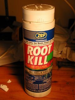 root kill copper sulfate