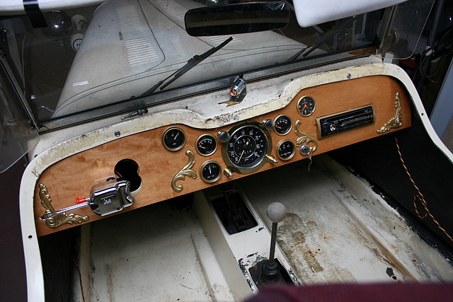 steampunk dashboard!