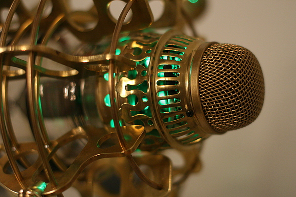 Girl Genius Radio Theater Steampunk Microphone
