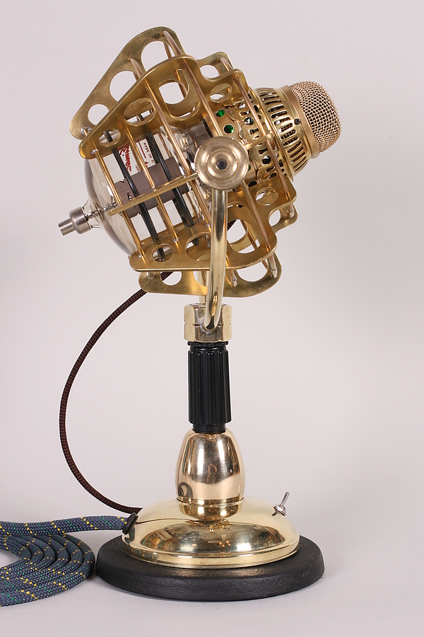 Girl Genius Radio Theater Steampunk Microphone