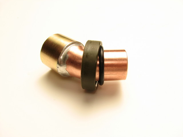 fabricated compression fitting