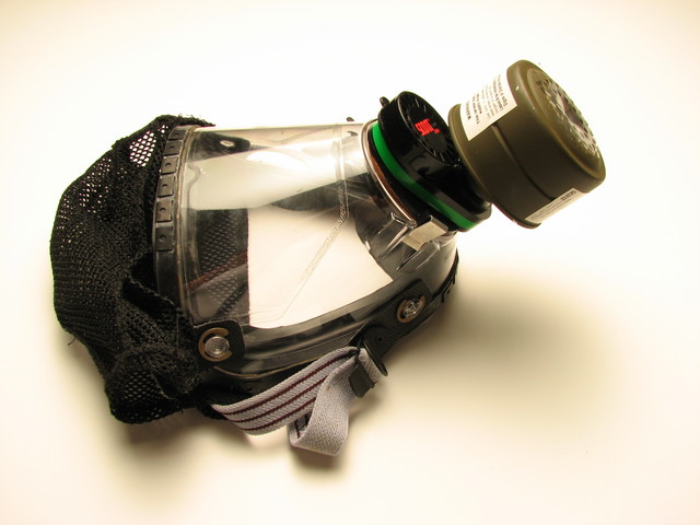 military style tear gas gas mask