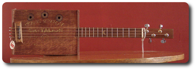 cigar box guitar The Edge