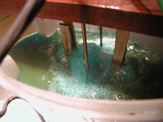 boiling electrolyte