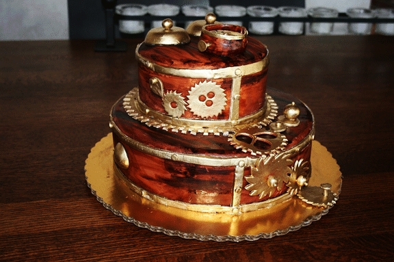 Babycakes Steampunk Cake