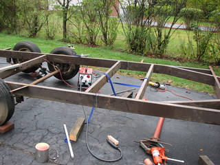 welder trailer frame