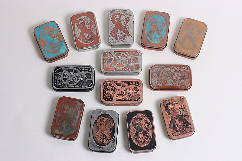 etched altoids tins