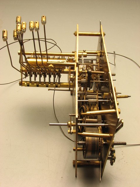 grand fathers clock steampunk escapement