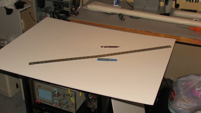 cutting foam board