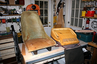 fiberglass seat shell