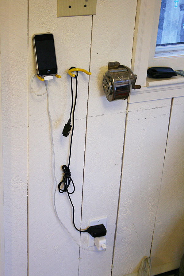 simple phone charging station