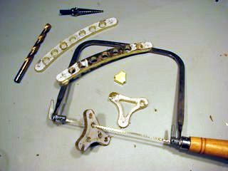cutting brass with a coping saw