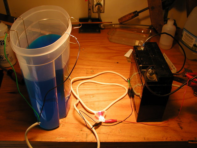 electrolyte bath and battery