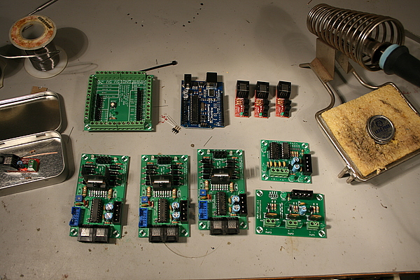 assembled reprap pcbs