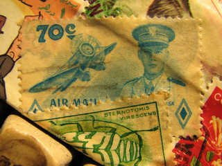 air mail stamp