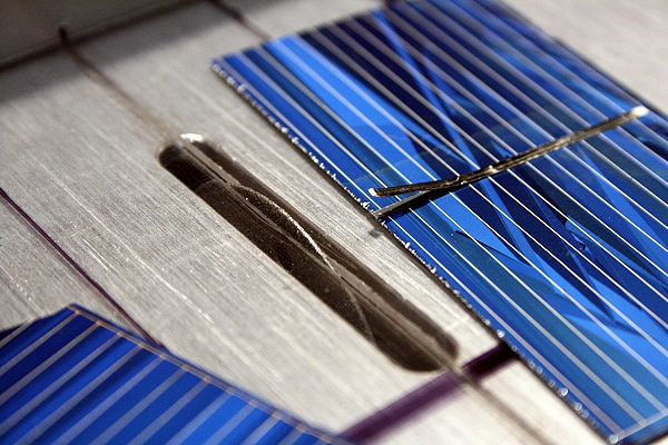 Mini Dremel Table Saw for Cutting Solar Cells
